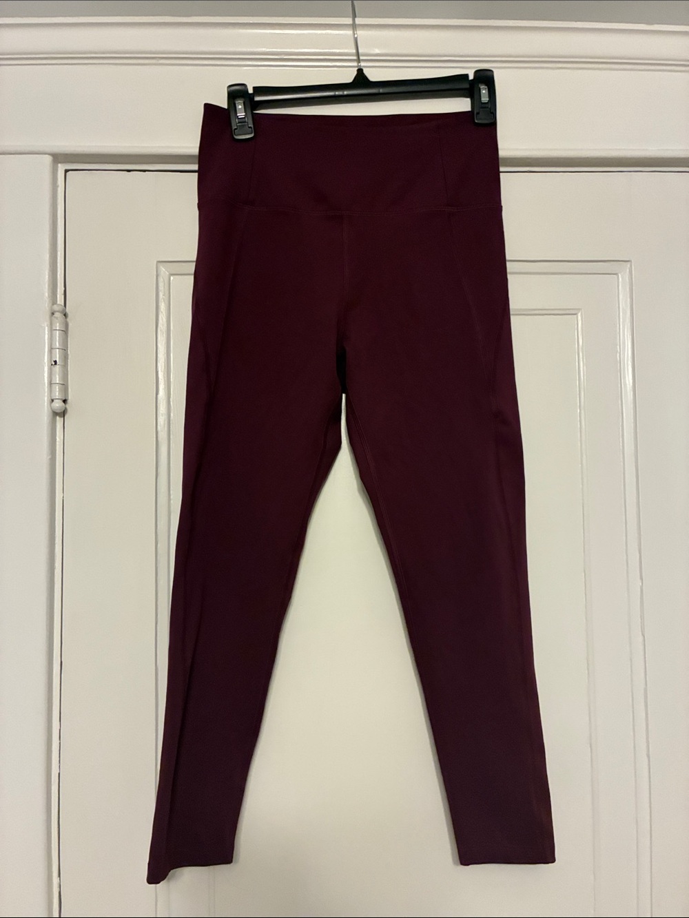 girlfriend collective High-Rise Leggings in Burgundy Plum